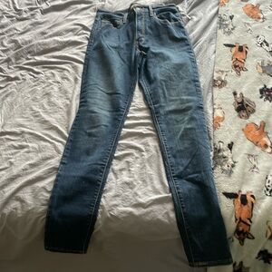 Levi 721 high rise skinny